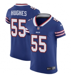 Nike Bills #55 Jerry Hughes Royal Blue Team Color Mens Stitched NFL Vapor Untouchable Elite Jersey