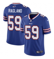 Nike Bills #59 Reggie Ragland Royal Blue Team Color Mens Stitched NFL Vapor Untouchable Limited Jersey