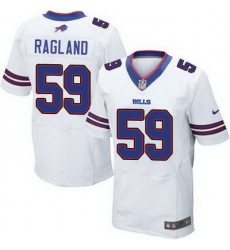 Nike Bills #59 Reggie Ragland White Mens Stitched NFL New Elite Jersey