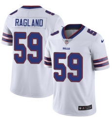 Nike Bills #59 Reggie Ragland White Mens Stitched NFL Vapor Untouchable Limited Jersey