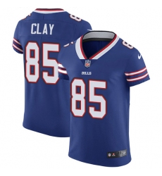 Nike Bills #85 Charles Clay Royal Blue Team Color Mens Stitched NFL Vapor Untouchable Elite Jersey