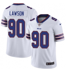 Nike Bills #90 Shaq Lawson White Mens Stitched NFL Vapor Untouchable Limited Jersey