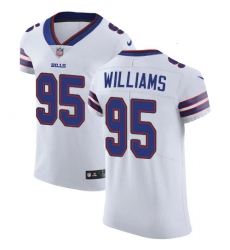 Nike Bills #95 Kyle Williams White Mens Stitched NFL Vapor Untouchable Elite Jersey