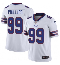 Nike Bills #99 Harrison Phillips White Mens Stitched NFL Vapor Untouchable Limited Jersey