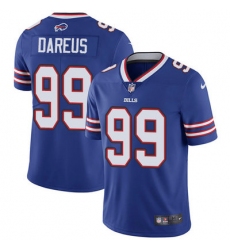 Nike Bills #99 Marcell Dareus Royal Blue Team Color Mens Stitched NFL Vapor Untouchable Limited Jersey