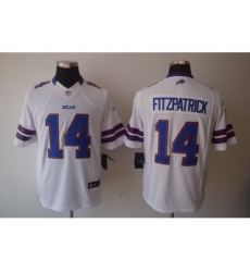 Nike Buffalo Bills 14 Ryan Fitzpatrick White Limited NFL Jersey