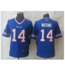 Nike Buffalo Bills 14 Sammy Watkins blue Limited NFL Jersey
