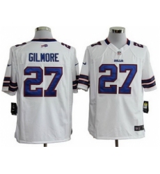 Nike Buffalo Bills 27 Stephon Gilmore White Game NFL Jersey
