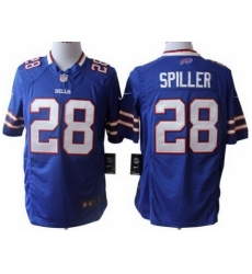 Nike Buffalo Bills 28 C.J. Spiller Blue Game NFL Jersey