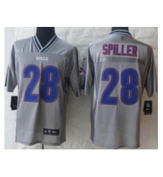 Nike Buffalo Bills 28 C.J. Spiller Grey Elite Vapor NFL Jersey