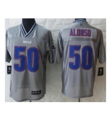 Nike Buffalo Bills 50 Kiko Alonso Grey Elite Vapor NFL Jersey