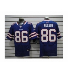 Nike Buffalo Bills 86 David Nelson Blue Elite NFL Jersey