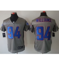 Nike Buffalo Bills 94 Mario Williams Grey Elite Shadow NFL Jersey