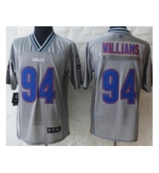 Nike Buffalo Bills 94 Mario Williams Grey Elite Vapor NFL Jersey