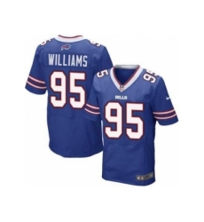Nike Buffalo Bills 95 Kyle Williams Blue Elite NFL Jersey