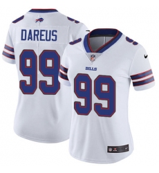 Nike Bills #99 Marcell Dareus White Womens Stitched NFL Vapor Untouchable Limited Jersey