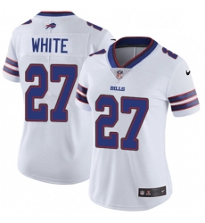 Womens Nike Buffalo Bills 27 TreDavious White Elite White NFL Jersey