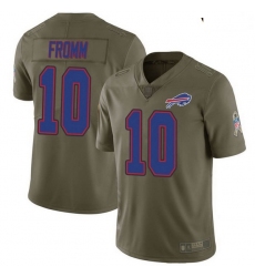 Youth Buffalo Bills Jake Fromm Green Limited 2017 Salute to Service Jersey