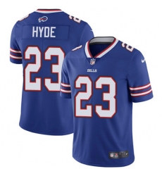 Youth Nike Bills #23 Micah Hyde Royal Blue Team Color Stitched NFL Vapor Untouchable Limited Jersey