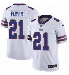 Youth Nike Buffalo Bills 21 Jordan Poyer White Vapor Untouchable Limited Player NFL Jersey