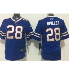 Youth Nike Buffalo Bills 28 C.J. Spiller Royal Blue Team Color Stitched NFL Jersey