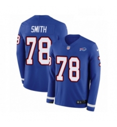 Youth Nike Buffalo Bills 78 Bruce Smith Limited Royal Blue Therma Long Sleeve NFL Jersey