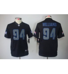 Youth Nike Buffalo Bills #94 Mario Williams Black Impact Limited Jerseys