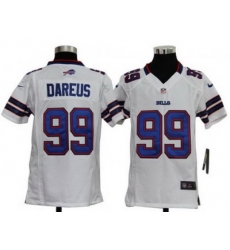 Youth Nike Buffalo Bills 99# Marcell Dareus Game White Color Jersey