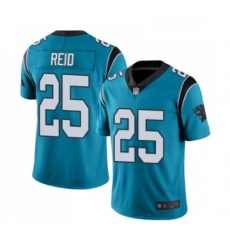 Mens Carolina Panthers 25 Eric Reid Blue Alternate Vapor Untouchable Limited Player Football Jersey