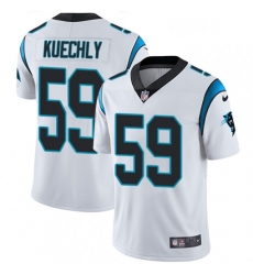 Mens Nike Carolina Panthers 59 Luke Kuechly White Vapor Untouchable Limited Player NFL Jersey