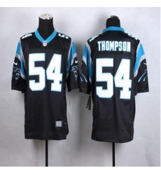 New Carolina Panthers #54 Shaq Thompson Black Team Color Men Stitched NFL Elite jersey