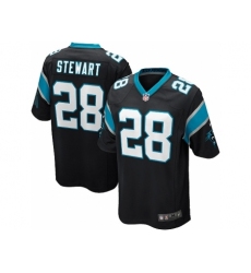 Nike Carolina Panthers 28 Jonathan Stewart black Game NFL Jersey