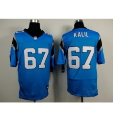 Nike Carolina Panthers 67 Ryan Kalil blue Elite NFL Jersey
