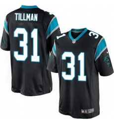 Nike Panthers #31 Charles Tillman Black Team Color Mens Stitched NFL Elite Jersey