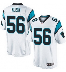 Nike Panthers #56 A.J. Klein White Team Color Mens Stitched NFL Elite Jersey