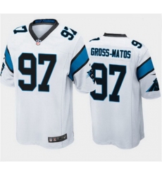 Nike Panthers 97 Yetur Gross Matos White 2020 NFL Draft First Round Pick Vapor Untouchable Limited Jersey