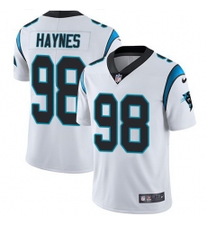 Nike Panthers 98 Marquis Haynes White Vapor Untouchable Limited Jersey
