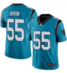 Panthers 55 Bruce Irvin Blue Alternate Men Stitched Football Vapor Untouchable Limited Jersey