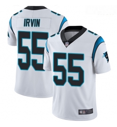 Panthers 55 Bruce Irvin White Men Stitched Football Vapor Untouchable Limited Jersey