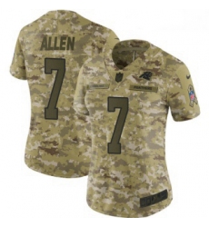 Kyle Allen Womens Carolina Panthers Nike 2018 Salute to Service Jersey Limited Camo