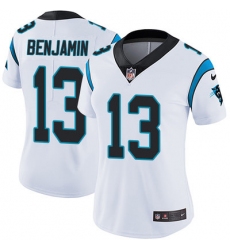 Nike Panthers #13 Kelvin Benjamin White Womens Stitched NFL Vapor Untouchable Limited Jersey