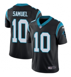 Nike Panthers #10 Curtis Samuel Black Team Color Youth Stitched NFL Vapor Untouchable Limited Jersey