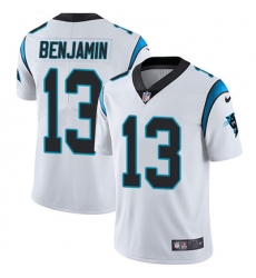 Nike Panthers #13 Kelvin Benjamin White Youth Stitched NFL Vapor Untouchable Limited Jersey