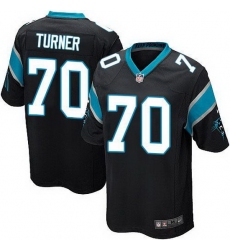 Nike Panthers #70 Trai Turner Black Team Color Youth Stitched NFL Elite Jersey