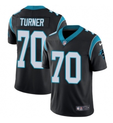 Nike Panthers #70 Trai Turner Black Team Color Youth Stitched NFL Vapor Untouchable Limited Jersey