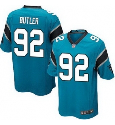 Nike Panthers #92 Vernon Butler Blue Alternate Youth Stitched NFL Elite Jersey