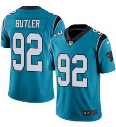 Nike Panthers #92 Vernon Butler Blue Alternate Youth Stitched NFL Vapor Untouchable Limited Jersey