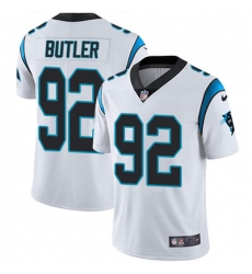 Nike Panthers #92 Vernon Butler White Youth Stitched NFL Vapor Untouchable Limited Jersey