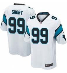 Nike Panthers #99 Kawann Short White Youth Stitched NFL Elite Jersey