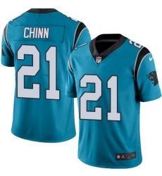 Youth Nike Carolina Panthers 21 Jeremy Chinn Blue Alternate Stitched NFL Vapor Untouchable Limited Jersey